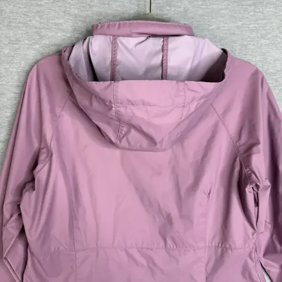 Columbia Size Medium Rain Jacket – Dusty Mauve, Packable Hood & Lightweight - Picture 9 of 10